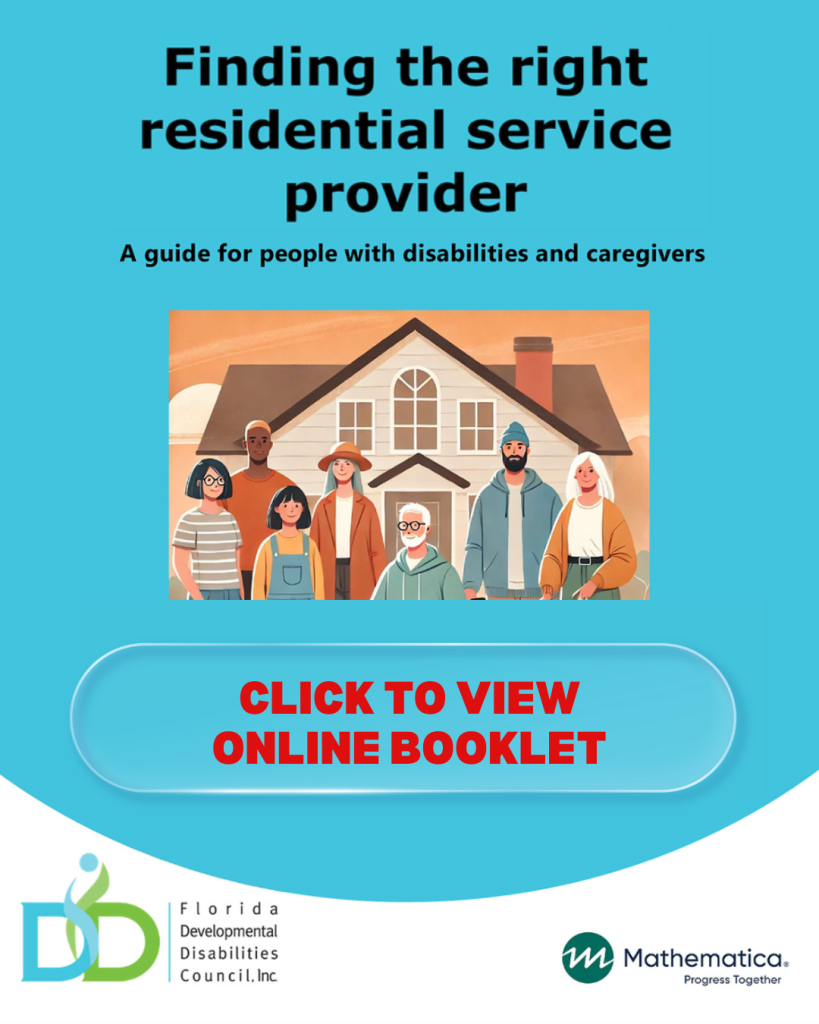 Click to View Finding the Right Service Provider Online Booklet